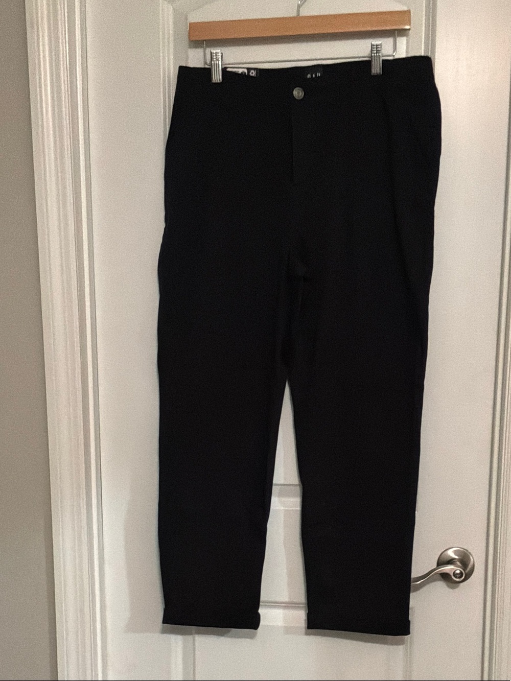 Women’s Gap Classic Twill Pant size 12 True Black